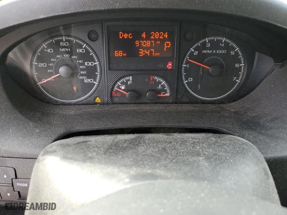 2019 Ram ProMaster Cargo Van with VIN 3C6TRVAG7KE544315, listed as a Copart auction lot 79441584 with 97,087 mi miles and Salvage Title. Bid and sale history available at carsss.com. Image 9.