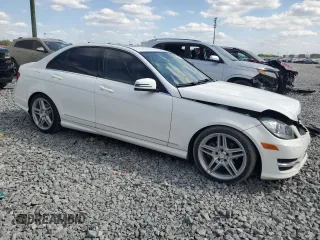 2013 Mercedes-Benz C-Class C 250 Sport with VIN WDDGF4HB7DR268691, listed as a Copart auction lot 53877245 with 69,486 mi miles and Non Repairable. Bid and sale history available at carsss.com. Image 4.