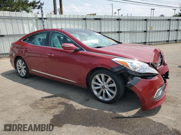 2016 Hyundai Azera Limited z VIN KMHFH4JG5GA547285, wystawiony jako Copart lot #59556175 z przebiegiem 133 130 mil mil oraz Szkoda całkowita • Salvage title. Historia ofert i sprzedaży dostępna na DreamBid. Obrazek 4.