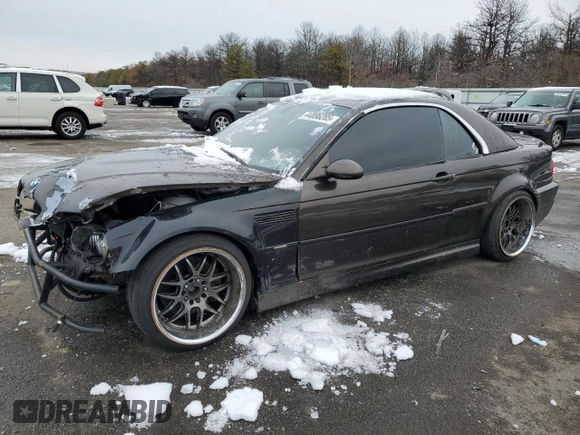 2002 BMW 3 Series M3 with VIN WBSBR93472EX24204, listed as a Copart auction lot 44896205 with 117,184 mi miles and Salvage Title. Bid and sale history available at carsss.com. Image 1.