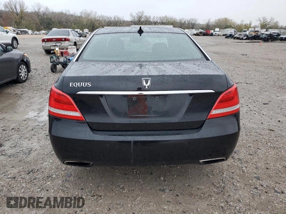 2015 Hyundai Equus Ultimate with VIN KMHGH4JH7FU094068, listed as a Copart auction lot 78850774 with 155,068 mi miles and Salvage title. Bid and sale history available at DreamBid. Image 6.