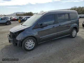 2017 Ford Transit Connect Wagon XLT with VIN NM0GE9F70H1338655, listed as a Copart auction lot 49731475 with 95,905 mi miles and Salvage Title. Bid and sale history available at carsss.com. Image 1.