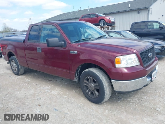 2004 Ford F-150 STX with VIN 1FTRX12W34NB80500, listed as a IAAI auction lot 41937992 with 143,263 mi miles. Bid and sale history available at carsss.com. Image 1.