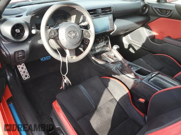 2024 Toyota 86 TRUENO Edition with VIN JF1ZNBM16R8750627, listed as a Copart auction lot 76022594 with Not Provided miles and Salvage Title. Bid and sale history available at carsss.com. Image 8.