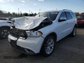2014 Dodge Durango Citadel with VIN 1C4SDJET9EC303953, listed as a Copart auction lot 42449905 with 149,089 mi miles and Salvage Title. Bid and sale history available at DreamBid. Image 1.