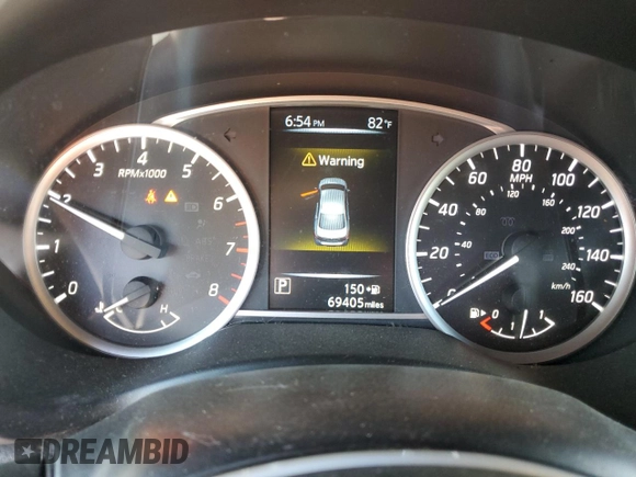 2017 Nissan Sentra SV z VIN 3N1AB7AP8HY391602, wystawiony jako Copart lot #58255545 z przebiegiem 69 405 mil mil oraz Szkoda całkowita • Salvage title. Historia ofert i sprzedaży dostępna na DreamBid. Obrazek 9.