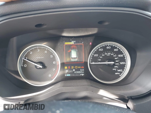 2022 Subaru Forester Limited with VIN JF2SKAPC3NH435825, listed as a IAAI auction lot 42080762 with 43,682 mi miles and . Bid and sale history available at DreamBid. Image 7.