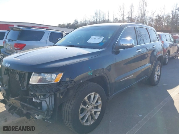 2016 Jeep Grand Cherokee Laredo with VIN 1C4RJFAG7GC438879, listed as a IAAI auction lot 41663521 with 110,918 mi miles. Bid and sale history available at carsss.com. Image 19.