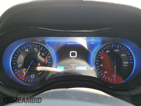 2019 Chrysler 300 with VIN 2C3CCABG7KH660334, listed as a Copart auction lot 52579765 with 47,923 mi miles and Salvage Title. Bid and sale history available at carsss.com. Image 9.