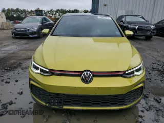 2022 Volkswagen GTI Autobahn with VIN WVW587CD8NW122535, listed as a Copart auction lot 73020804 with 27,341 mi miles and Salvage Title. Bid and sale history available at DreamBid. Image 5.