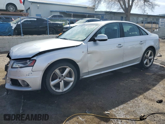 2012 Audi A4 2.0T Premium Plus with VIN WAUFFAFL4CA099210, listed as a Copart auction lot 48008975 with 135,734 mi miles and Salvage Title. Bid and sale history available at carsss.com. Image 1.
