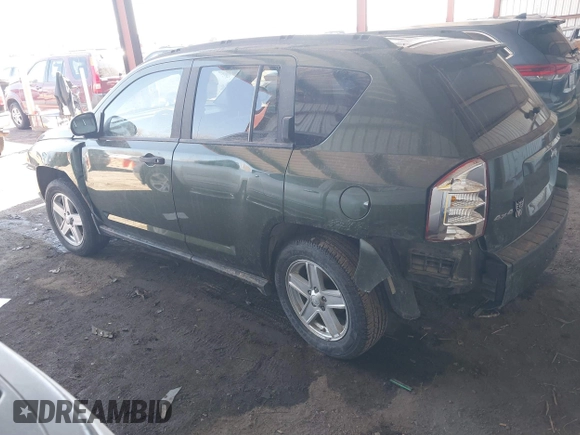 2007 Jeep Compass Sport with VIN 1J8FF47WX7D211695, listed as a IAAI auction lot 41839810 with 72,582 mi miles. Bid and sale history available at carsss.com. Image 3.
