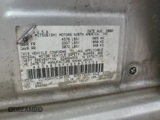 2009 Mitsubishi Galant ES with VIN 4A3AB36FX9E025528, listed as a Copart auction lot 47266845 with 260,522 mi miles and Salvage Title. Bid and sale history available at carsss.com. Image 12.