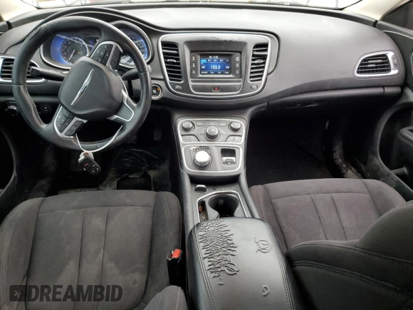2015 Chrysler 200 Limited with VIN 1C3CCCAB6FN686177, listed as a Copart auction lot 50207935 with 132,861 mi miles and Salvage Title. Bid and sale history available at carsss.com. Image 8.