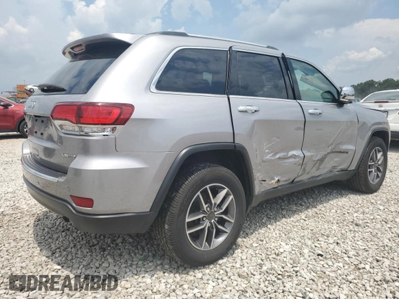 2020 Jeep Grand Cherokee Limited with VIN 1C4RJFBG6LC217069, listed as a Copart auction lot 64426225 with 86,334 mi miles and Salvage title. Bid and sale history available at DreamBid. Image 3.