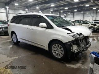 2015 Toyota Sienna Ltd with VIN 5TDDK3DC2FS098083, listed as a Copart auction lot 41796635 with 140,381 mi miles and Salvage Title. Bid and sale history available at carsss.com. Image 4.