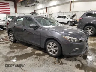 2016 Mazda 3 i Sport with VIN JM1BM1J74G1336026, listed as a Copart auction lot 43767395 with 88,781 mi miles and Non Repairable. Bid and sale history available at DreamBid. Image 4.