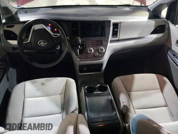 2015 Toyota Sienna LE AAS with VIN 5TDKK3DC1FS670395, listed as a Copart auction lot 45712865 with 126,693 mi miles and Salvage Title. Bid and sale history available at carsss.com. Image 8.