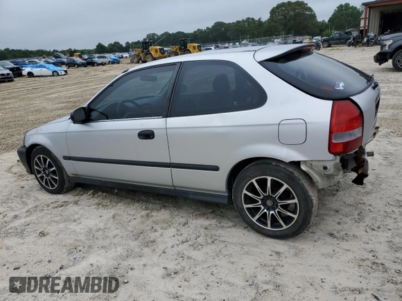 2000 Honda Civic DX z VIN 2HGEJ6443YH110889, wystawiony jako Copart lot #59706655 z przebiegiem 42 202 mil mil oraz Szkoda całkowita • Salvage title. Historia ofert i sprzedaży dostępna na DreamBid. Obrazek 2.