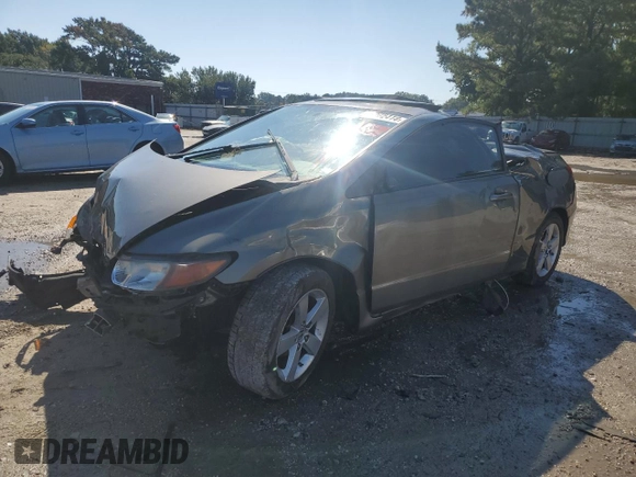 2008 Honda Civic Cpe EX with VIN 2HGFG12828H509367, listed as a Copart auction lot 73002414 with Not Provided miles and Clean Title. Bid and sale history available at carsss.com. Image 1.