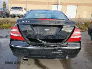 2003 Mercedes-Benz CLK 320 with VIN WDBTJ65J63F034541, listed as a Copart auction lot 80896884 with 192,984 mi miles and Salvage Title. Bid and sale history available at DreamBid. Image 6.
