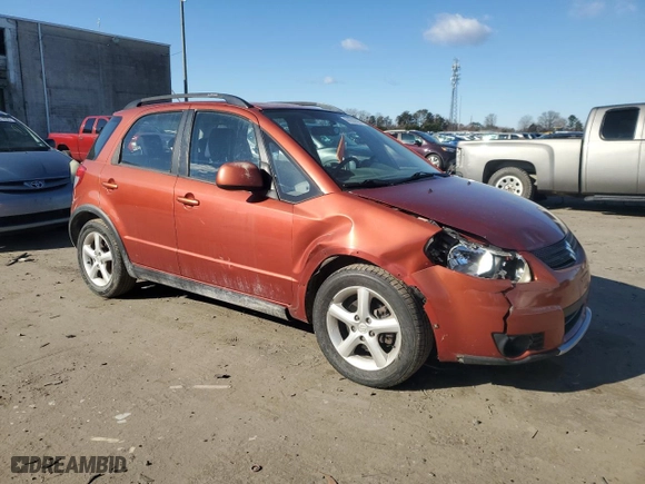2008 Suzuki SX4 with VIN JS2YB413685105935, listed as a Copart auction lot 44500525 with NaN miles and Salvage Title. Bid and sale history available at carsss.com. Image 4.