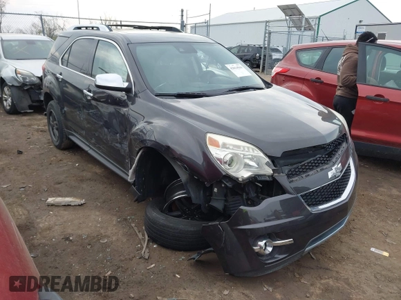 2013 Chevrolet Equinox LTZ with VIN 2GNFLFE30D6166188, listed as a IAAI auction lot 42014944 with 160,457 mi miles. Bid and sale history available at carsss.com. Image 1.