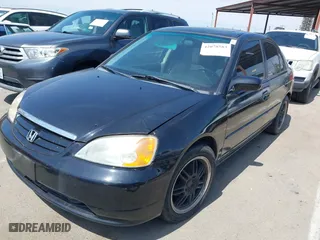 2002 Honda Civic EX with VIN 2HGES26772H535293, listed as a IAAI auction lot 42078583 with 141,813 mi miles. Bid and sale history available at carsss.com. Image 2.