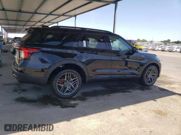 2025 Ford Explorer ST-Line with VIN 1FMUK8KH5SGB64508, listed as a Copart auction lot 59611525 with 440 mi miles and Non repairable. Bid and sale history available at DreamBid. Image 3.