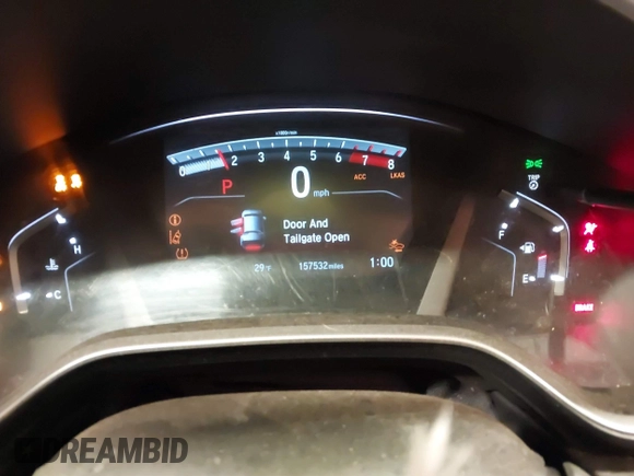 2018 Honda CR-V EX-L with VIN 5J6RW2H88JL025041, listed as a IAAI auction lot 41305790 with 157,532 mi miles. Bid and sale history available at carsss.com. Image 7.