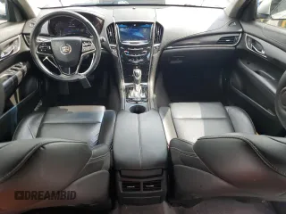 2013 Cadillac ATS with VIN 1G6AA5RA3D0147335, listed as a Copart auction lot 59924455 with 89,023 mi miles and Salvage title. Bid and sale history available at DreamBid. Image 8.