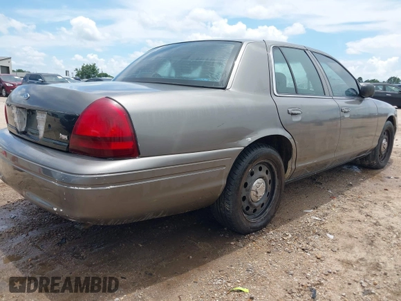 2010 Ford Police Interceptor with VIN 2FABP7BV8AX135936, listed as a IAAI auction lot 42534439 with Not provided miles and . Bid and sale history available at DreamBid. Image 4.