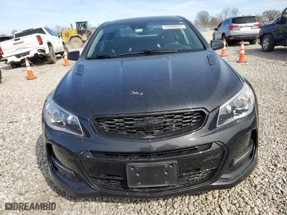 2016 Chevrolet SS with VIN 6G3F15RW3GL204718, listed as a Copart auction lot 47848035 with 45,890 mi miles and Salvage Title. Bid and sale history available at carsss.com. Image 5.