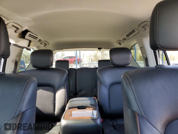 2019 Nissan Armada SL z VIN JN8AY2NDXK9087199, wystawiony jako Copart lot #56715045 z przebiegiem 56 930 mil mil oraz Szkoda całkowita • Salvage title. Historia ofert i sprzedaży dostępna na DreamBid. Obrazek 10.