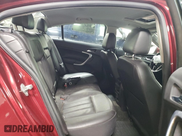 2016 Buick Regal Premium II with VIN 2G4GS5GX4G9156997, listed as a Copart auction lot 50136825 with 54,115 mi miles and Salvage Title. Bid and sale history available at carsss.com. Image 10.