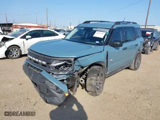 2023 Ford Bronco Sport Big Bend with VIN 3FMCR9B65PRD13818, listed as a IAAI auction lot 41511757 with 39,506 mi miles. Bid and sale history available at carsss.com. Image 2.