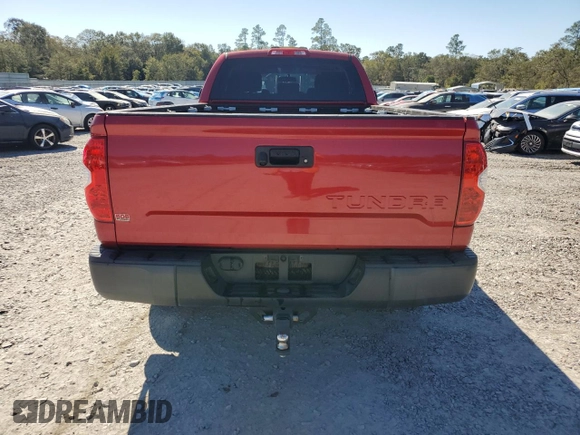 2017 Toyota Tundra 2WD SR with VIN 5TFTW5F16HX009720, listed as a Copart auction lot 76937804 with 29,646 mi miles and Salvage Title. Bid and sale history available at carsss.com. Image 6.