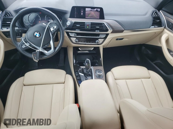 2020 BMW X3 sDrive30i with VIN 5UXTY3C06L9D47384, listed as a Copart auction lot 50873265 with 64,281 mi miles and Salvage Title. Bid and sale history available at carsss.com. Image 8.