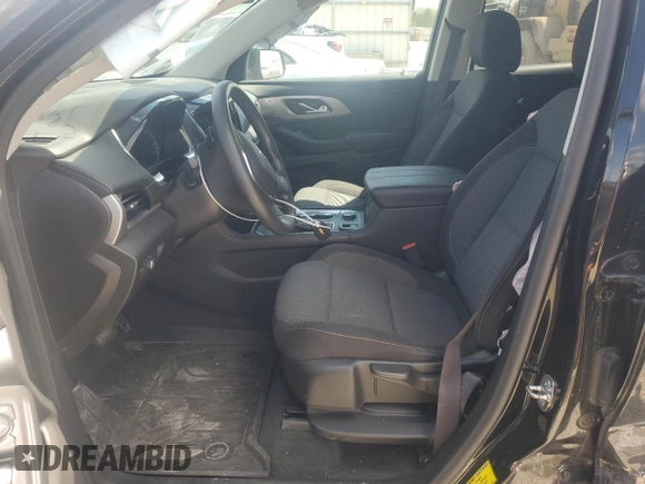 2021 Chevrolet Traverse LS with VIN 1GNERFKW6MJ139072, listed as a Copart auction lot 55844625 with 88,993 mi miles and Salvage title. Bid and sale history available at DreamBid. Image 7.