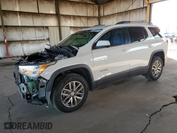 2017 GMC Acadia SLE with VIN 1GKKNLLA4HZ270165, listed as a Copart auction lot 84859014 with 105,232 mi miles and Salvage Title. Bid and sale history available at carsss.com. Image 1.