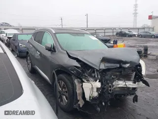 2016 Nissan Murano Platinum with VIN 5N1AZ2MG1GN144839, listed as a IAAI auction lot 41546620 with NaN miles. Bid and sale history available at carsss.com. Image 1.