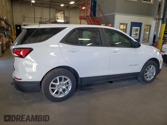2023 Chevrolet Equinox LS with VIN 3GNAX5EG6PL259311, listed as a Copart auction lot 56166545 with 48,928 mi miles and Salvage title. Bid and sale history available at DreamBid. Image 3.