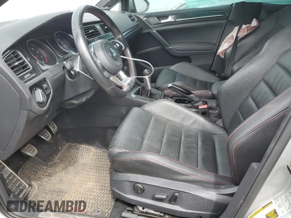 2016 Volkswagen Golf GTI SE w/Performance Pkg with VIN 3VW547AU6GM061202, listed as a Copart auction lot 46908925 with 93,844 mi miles and Salvage Title. Bid and sale history available at carsss.com. Image 7.
