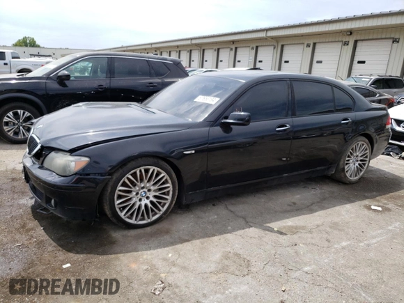2008 BMW 7 Series 750Li with VIN WBAHN835X8DT84705, listed as a Copart auction lot 67658184 with 191,868 mi miles and Salvage Title. Bid and sale history available at DreamBid. Image 1.
