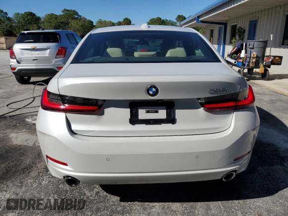 2023 BMW 3 Series 330i with VIN 3MW69FF09P8D54364, listed as a Copart auction lot 48672565 with 11,857 mi miles and Salvage Title. Bid and sale history available at carsss.com. Image 6.