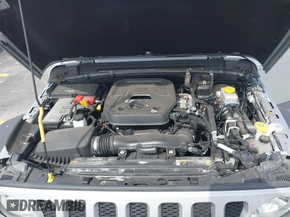 2023 Jeep Wrangler Sport S with VIN 1C4HJXDNXPW702199, listed as a IAAI auction lot 41859413 with 24,942 mi miles and . Bid and sale history available at DreamBid. Image 10.
