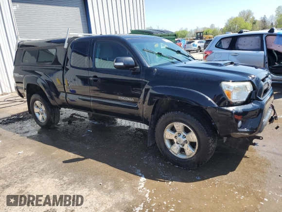 2014 Toyota Tacoma with VIN 5TFUU4EN3EX102005, listed as a Copart auction lot 56366605 with 179,950 mi miles and Salvage Title. Bid and sale history available at DreamBid. Image 4.