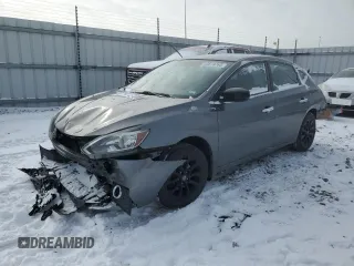 2018 Nissan Sentra S with VIN 3N1AB7AP3JY273771, listed as a Copart auction lot 45819765 with 52,003 mi miles and Salvage Title. Bid and sale history available at carsss.com. Image 1.