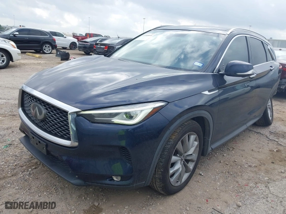 2019 Infiniti QX50 LUXE with VIN 3PCAJ5M32KF118445, listed as a IAAI auction lot 41508810 with 130,623 mi miles. Bid and sale history available at carsss.com. Image 17.