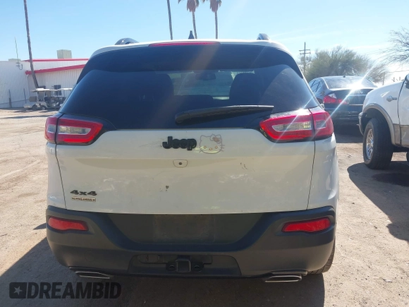 2016 Jeep Cherokee Latitude with VIN 1C4PJMCS9GW134769, listed as a IAAI auction lot 41668793 with 122,539 mi miles and . Bid and sale history available at carsss.com. Image 16.